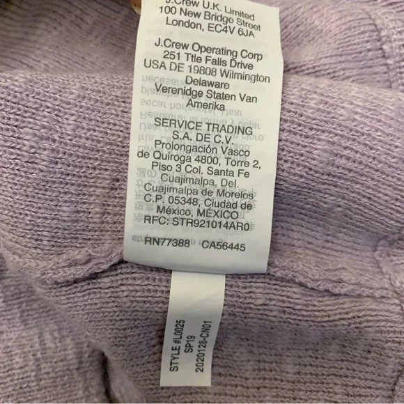 Madewell Lavender Sweater - Picture 12 of 16
